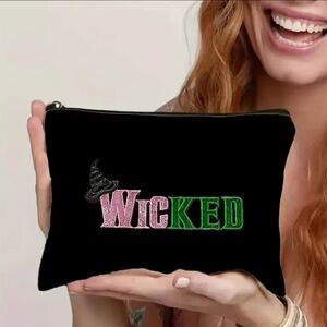 Wicked Black Clutch/Makeup/Purse Bag